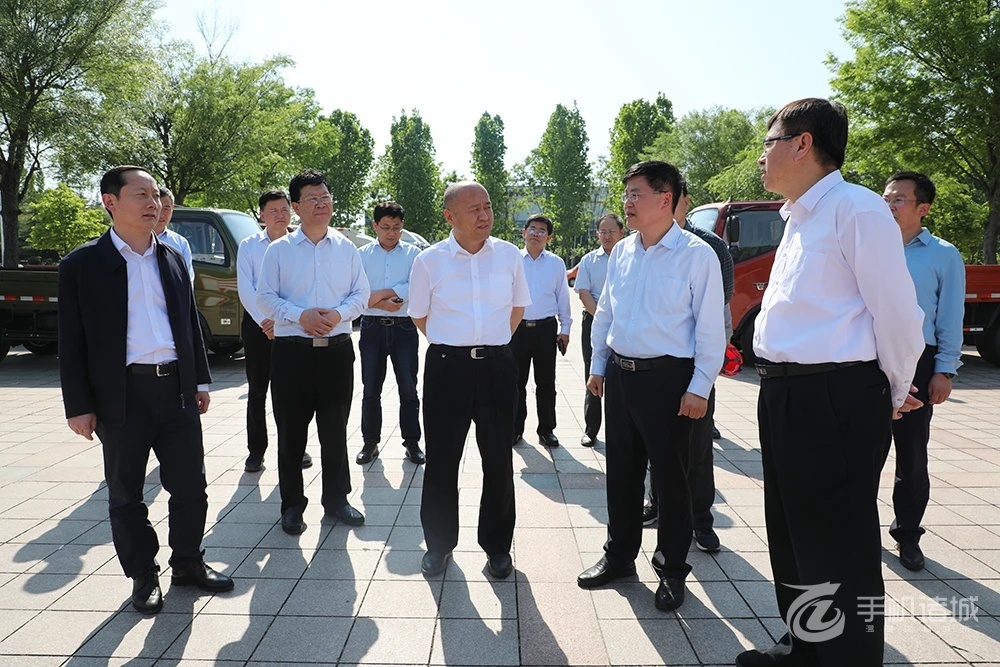 市委书记张建伟调研福田诸城厂区